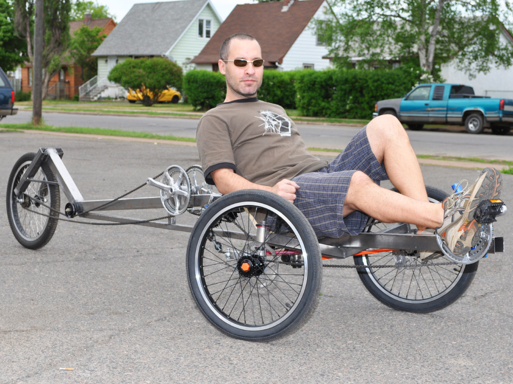 Viking Tandem Trike - prototype testing